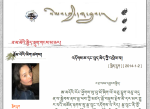 2014 01 23 Women Jamyang Kyi